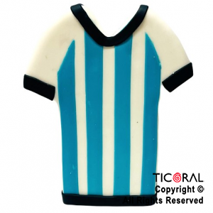 ADORNO CAMISETA RACING CLUB PORCELANA FRIA G x 1